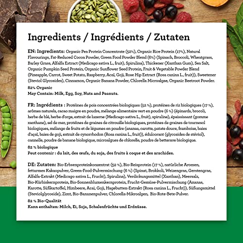 Amazing Grass Protein Superfood, Organic Vegan Protein Powder with Fruit and Vegetables Amazing GrassAu supplements
