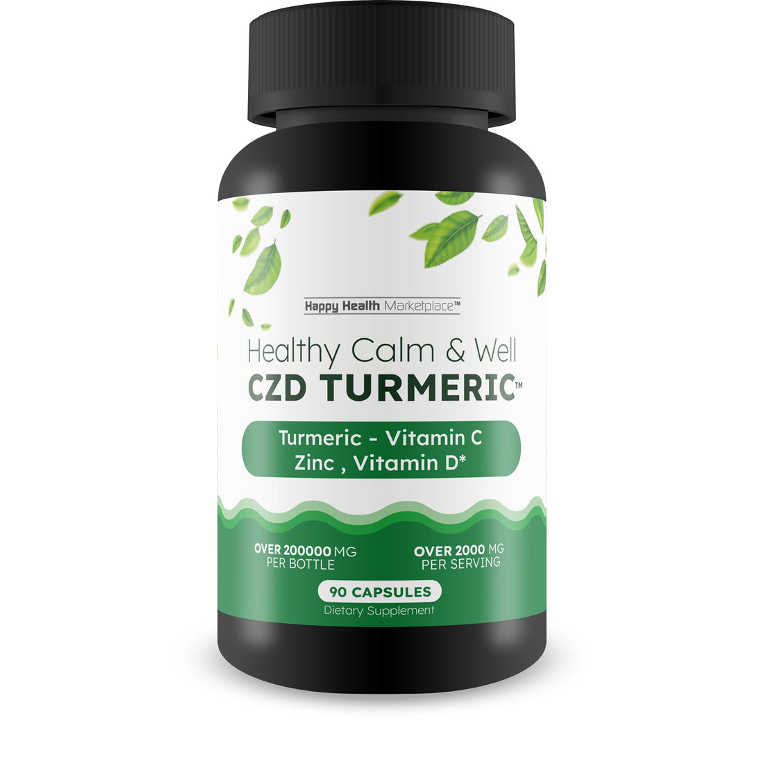 Healthy Calm & Well CDZ Gummies Capsules - Our Best CDZ Supplement Vitamin C D and Zinc - Turmeric Vitamin C D Zinc Magnesium - Our Best Calmwell Cdc Gummies Capsules Zinc Vitamin C Vitamin D Turmeric Happy Health MarketplaceAu supplements