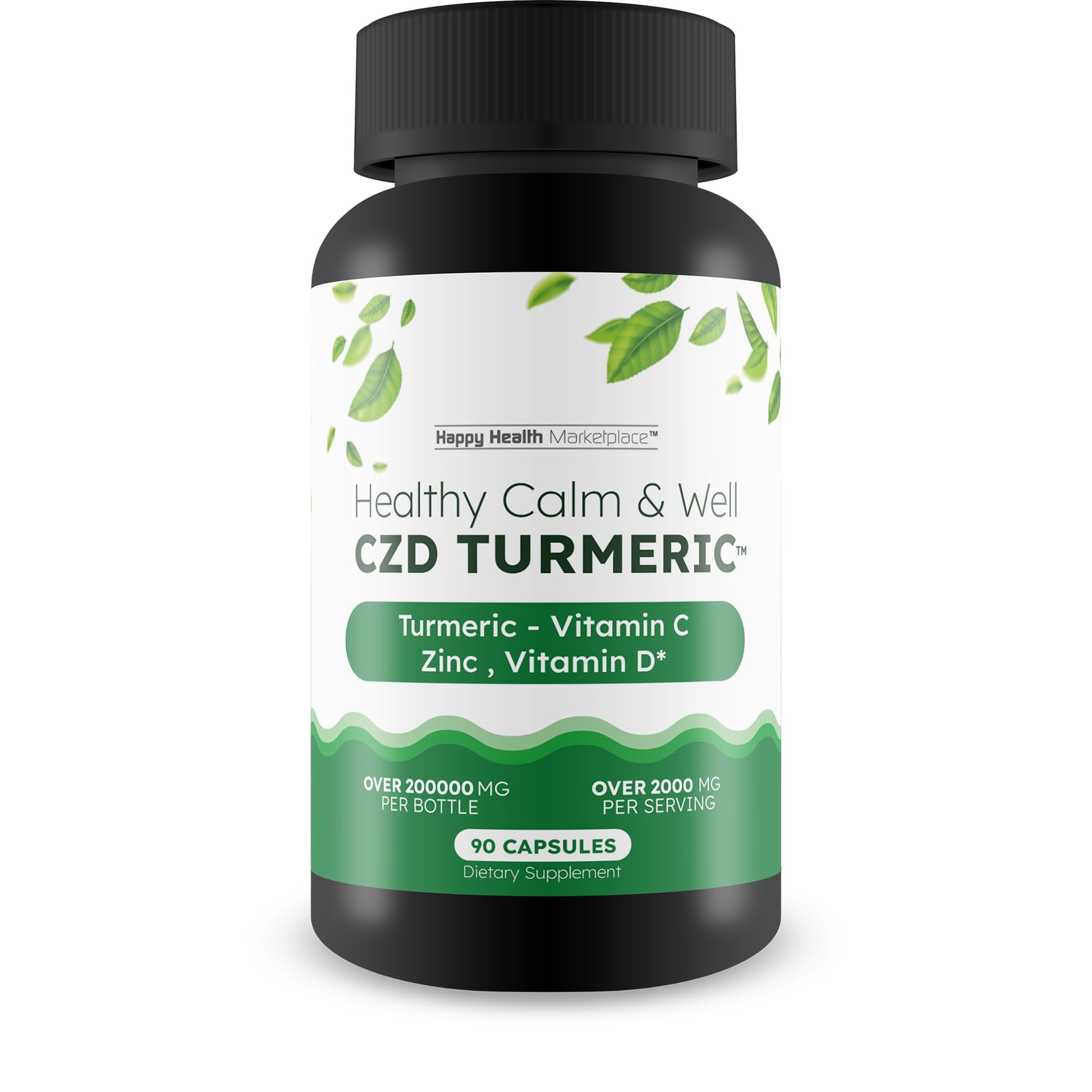 Healthy Calm & Well CDZ Gummies Capsules - Our Best CDZ Supplement Vitamin C D and Zinc - Turmeric Vitamin C D Zinc Magnesium - Our Best Calmwell Cdc Gummies Capsules Zinc Vitamin C Vitamin D Turmeric Happy Health MarketplaceAu supplements
