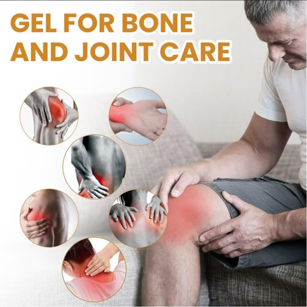 ETKOVNJ 6 Packs Bee Venom Cream, Bee Venom Bone Gel Joint Gel for Neck, Waist, Back of Hands, Feet and Legs ETKOVNJAu supplements