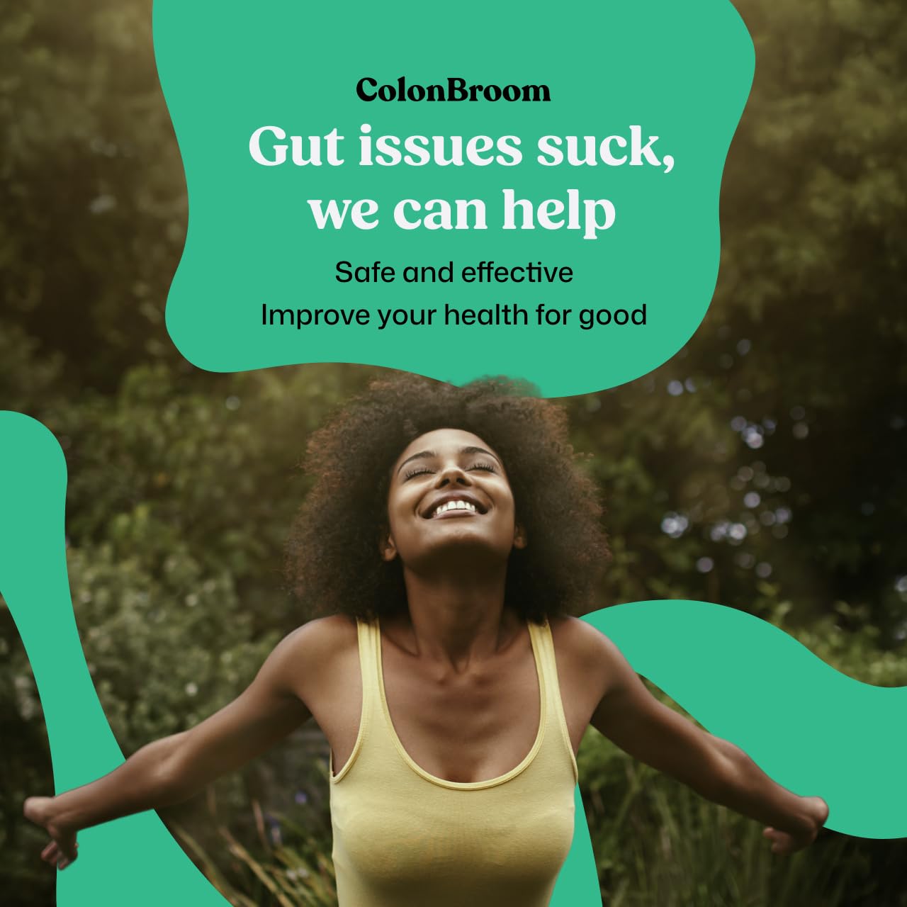 ColonBroom Psyllium Husk Powder - Colon Cleanse for Bloating Relief & Gut Health - Fiber Powder Drink - Easy to Mix - Vegan, Gluten Free, Non-GMO - Strawberry (100 Servings) ColonBroomAu supplements