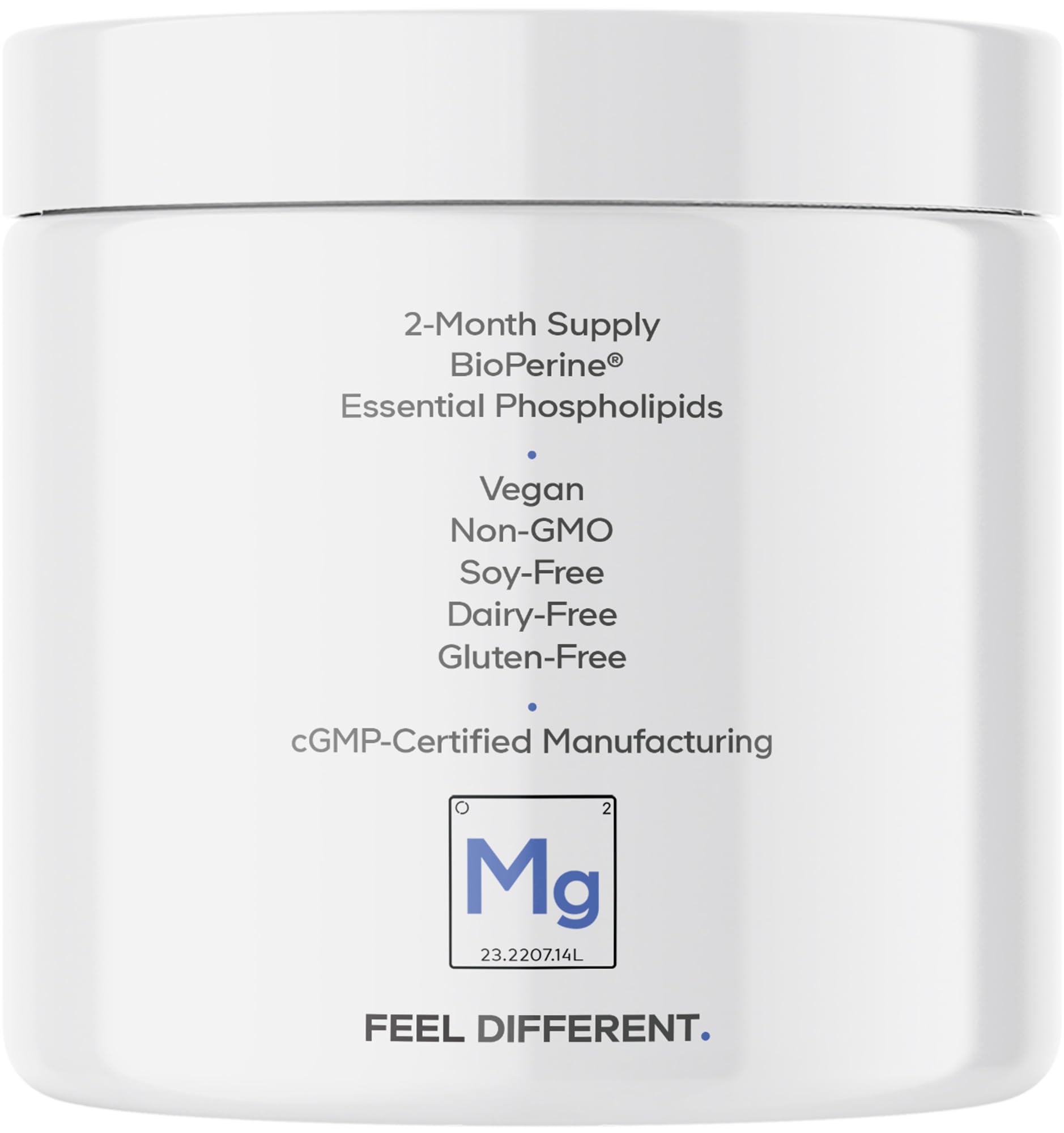 Codeage Liposomal Magnesium Glycinate Supplement, 2-Month Supply, Bisglycinate Magnesium Chelate, Chelated Magnesium Mineral Pills, BioPerine Black Pepper Vitamins Capsules, Non-GMO Vegan, 240 ct CodeageAu supplements