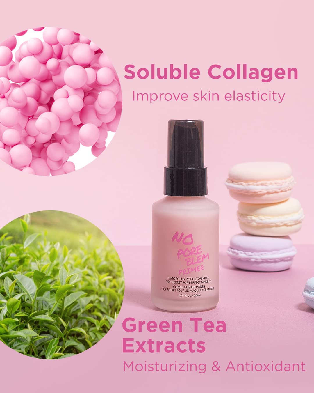 TOUCH IN SOL No Poreblem Primer – Pore Primer for Korean Makeup, Mattifying Primer for Oily Skin, Pore Eraser for Large Pores, Blurring Finish from K Beauty (1.01 fl.oz/30ml) Touch in SolAu supplements