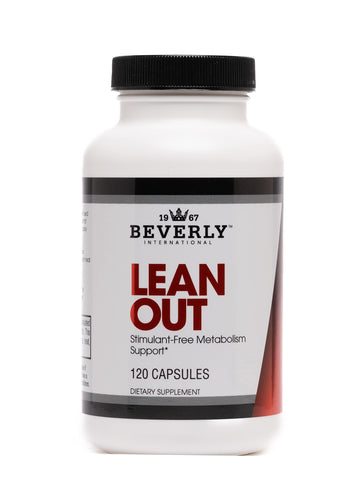 Beverly International Lean Out 120 caps. Fat Burner with Metabolic Support. Lipotropics. Beverly InternationalAu supplements