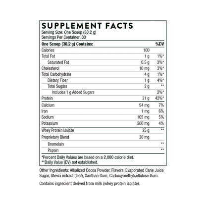 THORNE Whey Protein Isolate - 21 Grams of Easy-to-Digest Whey Protein Powder THORNEUS supplements