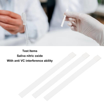 Nitric Oxide Test Strips, 25 Strips Salivary Nitric Oxide Test Strip Instant Results for Daily KadimendiumUS supplements