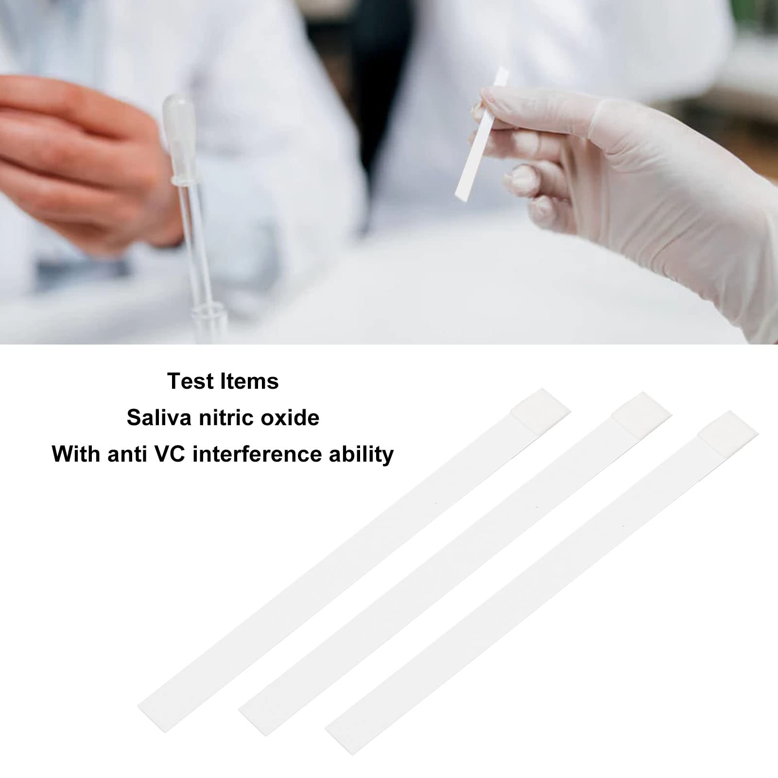 Nitric Oxide Indicator Strips, Saliva Nitric Oxide Testing Strip - Get Results in Just 15 Seconds FILFEELAu supplements