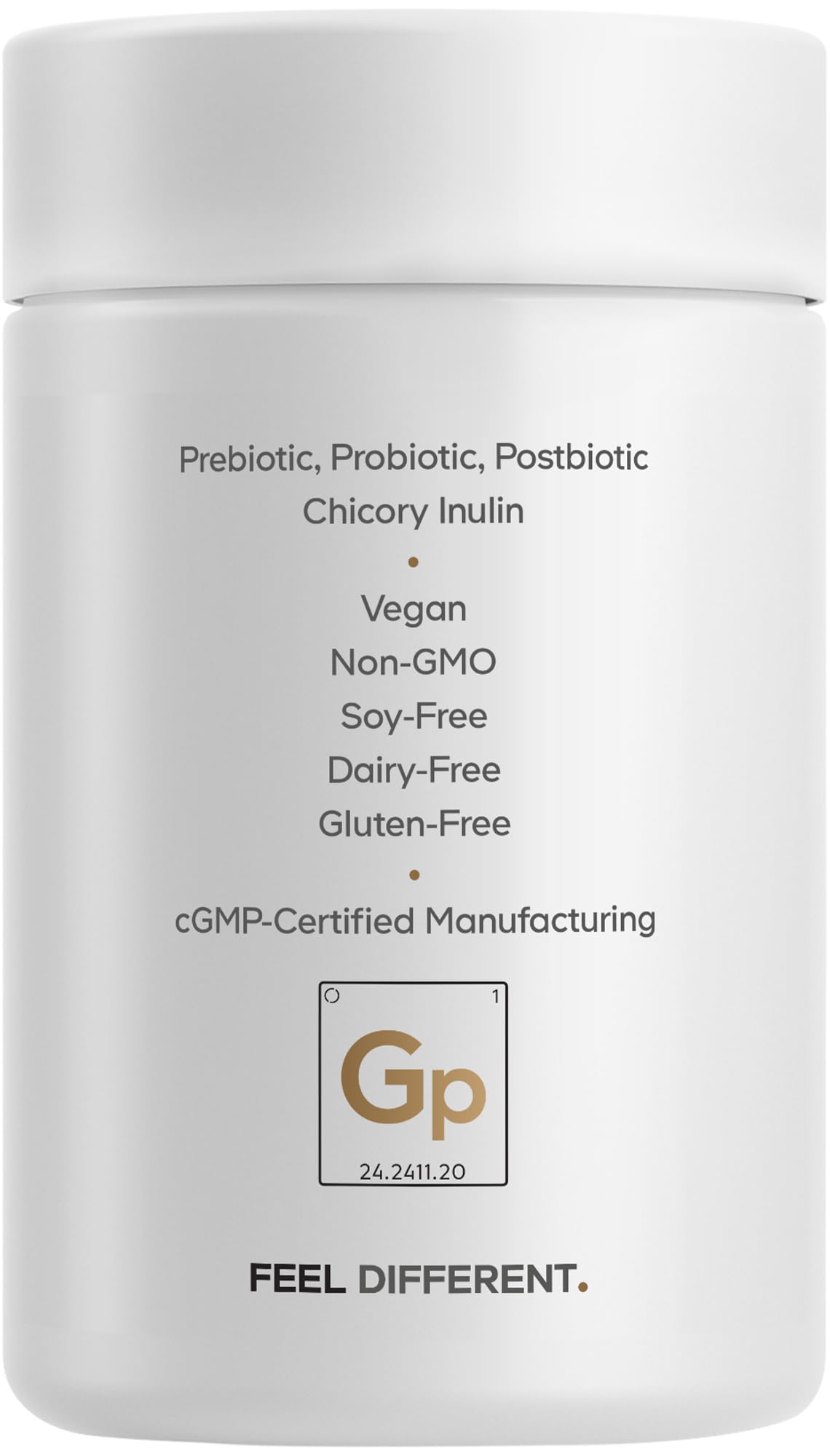 Codeage GLP-1 Probiotic+ - Live Probiotics Akkermansia, Clostridium, Bifidobacterium, Chicory Inulin Probiotic, Prebiotics & Postbiotics Supplement - 500 Million AFU - 30 Capsules CodeageAu supplements