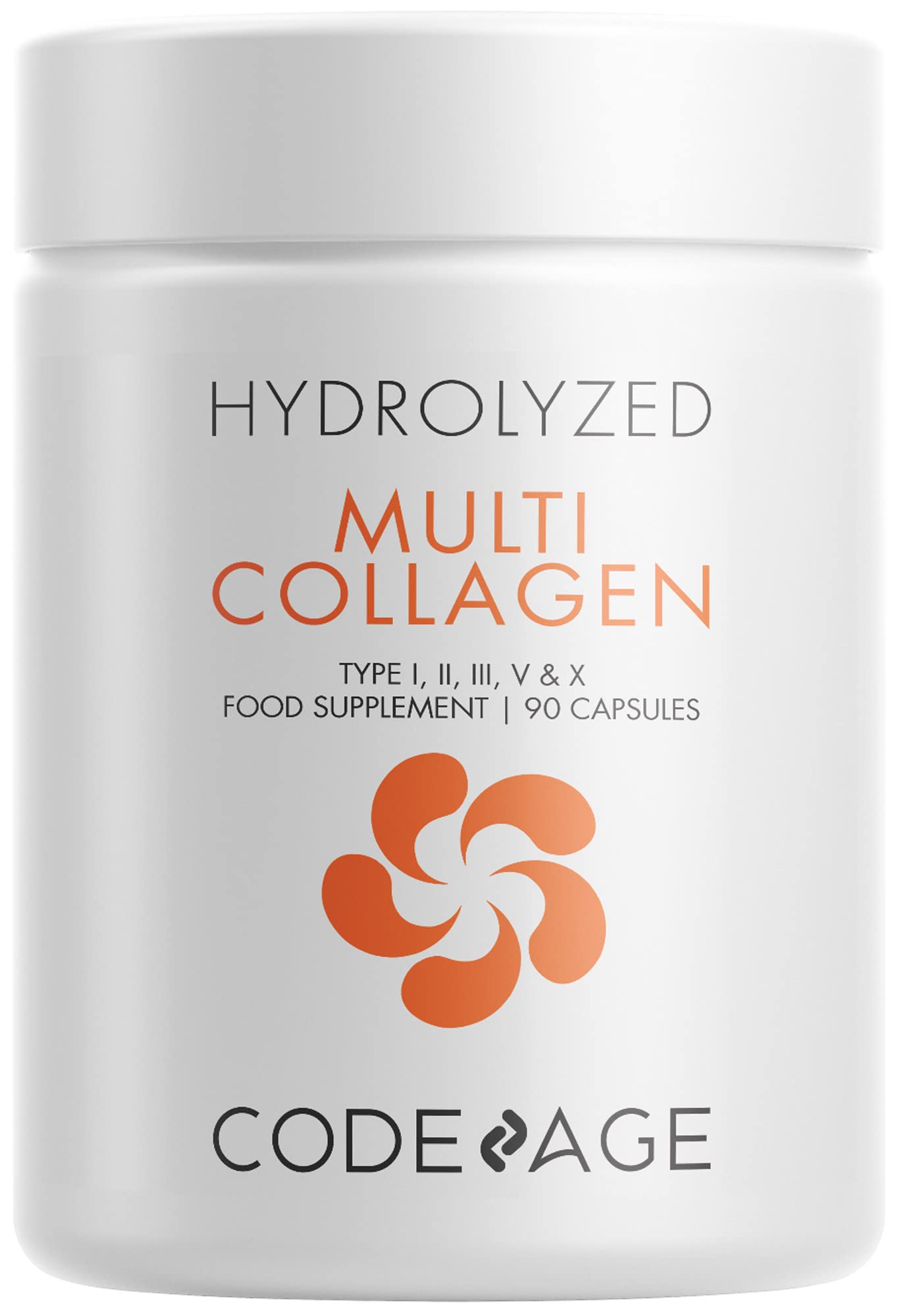 Codeage Multi Collagen Protein Capsules, Type I, II, III, V, X, Grass Fed & Hydrolyzed Collagen Pills Supplement CodeageUS supplements