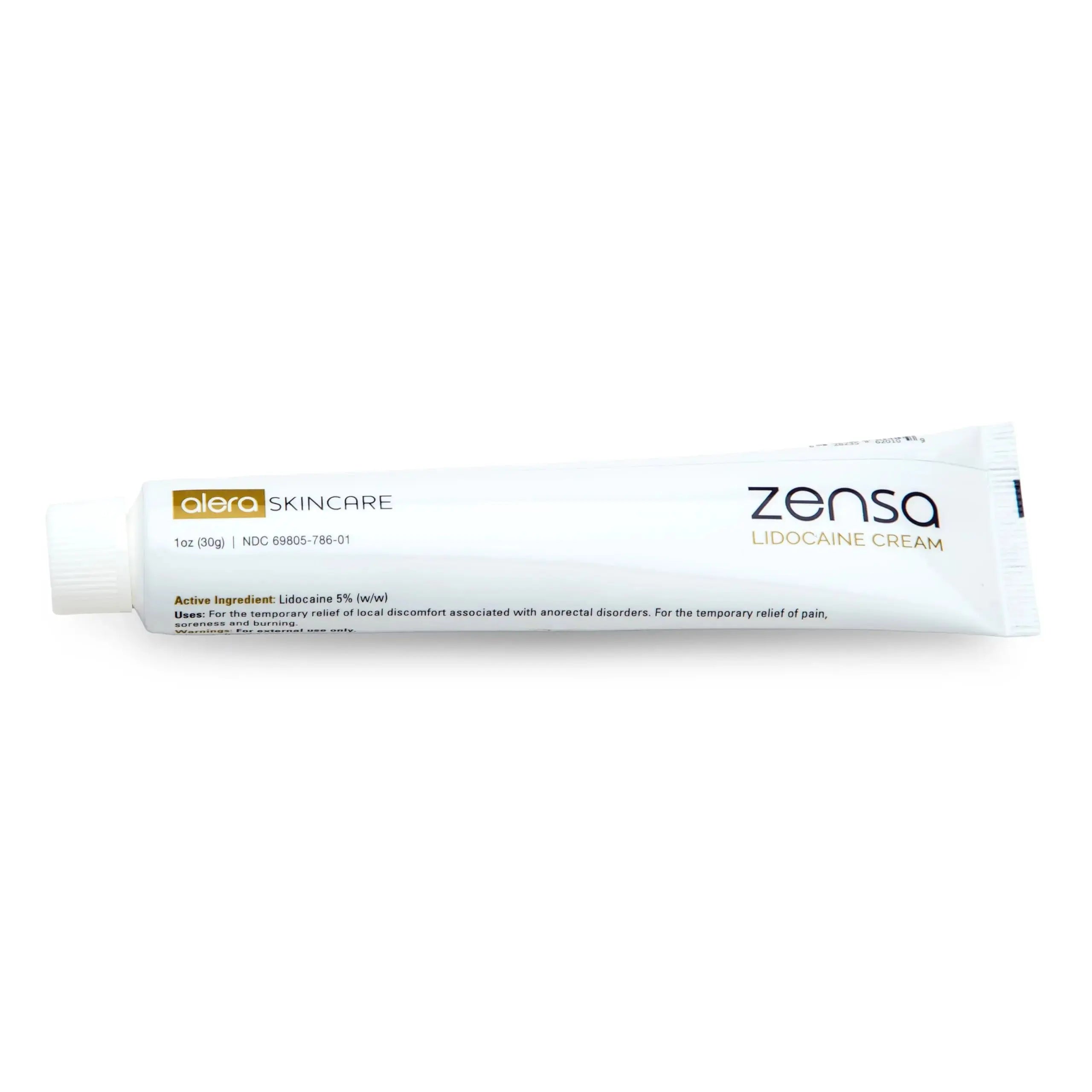 Zensa Numbing Cream 5% Lidocaine – Maximum Strength Topical Anesthetic with Vitamin E for Pain Relief from Hemorrhoids – Vegan, Cruelty-Free, Water-Based, Physiologic pH for Sensitive Skin – 30g ZensaAu supplements