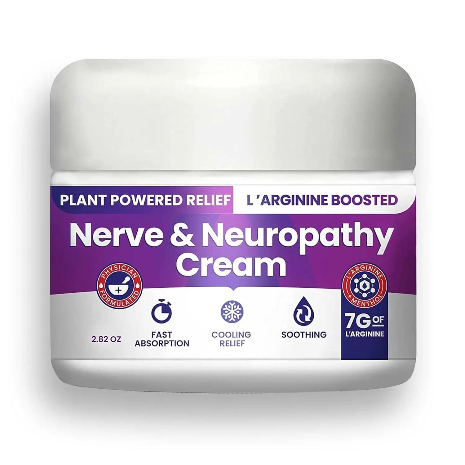 Nerve and Neuropathy Cream – Plant Powered Relief for Foot, Hands, Legs, Toes Includes 7grams of L’Arginine; Vitamin B6, Arnica, Aloe -2.82oz M PAIN MANAGEMENT TECHNOLOGIESAu supplements
