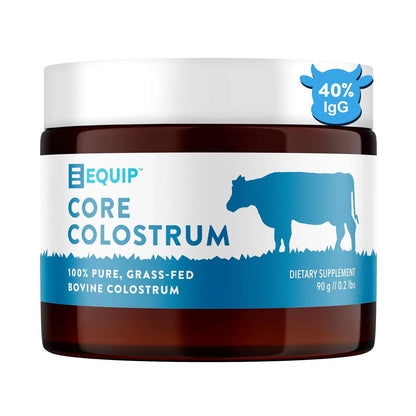 Equip Foods Core Colostrum - 100% Grass Fed Colostrum Powder 3,000mg, 40% IgG EquipUS supplements
