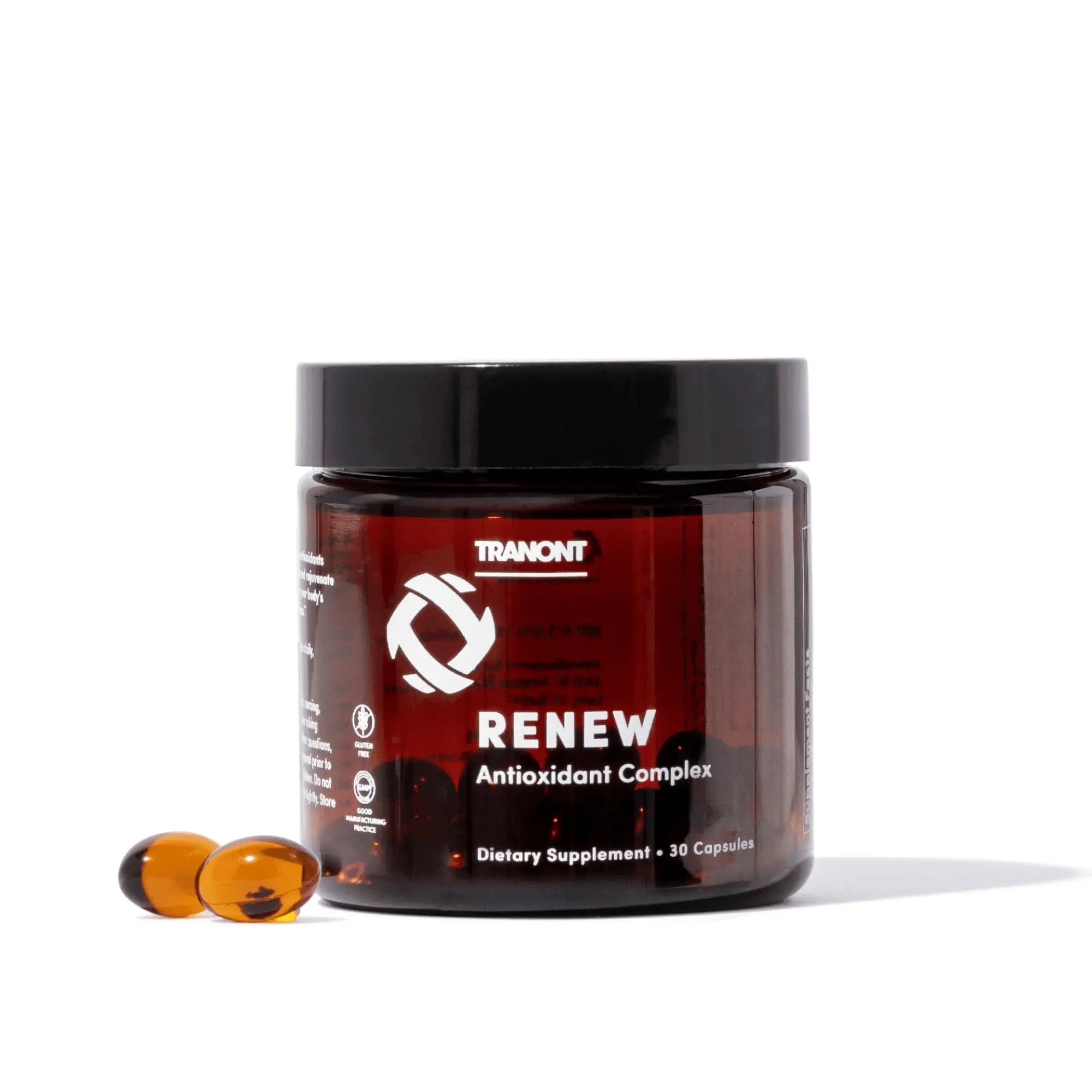 Tranont Renew - Antioxidant Complex for Vitality & Wellness | Vitamin E Tocotrienols & Geranylgeraniol | Supports Healthy Cellular Function, Joint Health, & Youthful Glow - 30 Capsules TranontAu supplements