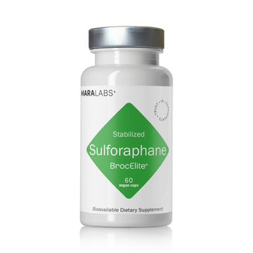 BrocElite Mara Labs Plus | Stabilized Broccoli Sulforaphane Supplement | Glyphosate Residue Free Certified – Third-Party Tested | 60 Vegan Capsules BrocEliteAu supplements