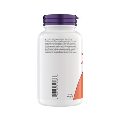Now Foods Inositol 500 mg, Superior Myo Inositol Form, for Healthy Membrane Function Now FoodsUS supplements