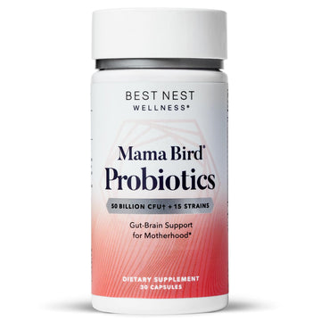Best Nest Wellness Mama Bird Probiotics for Prenatal, Postnatal, Fertility, Women Digestive Best Nest WellnessUS supplements