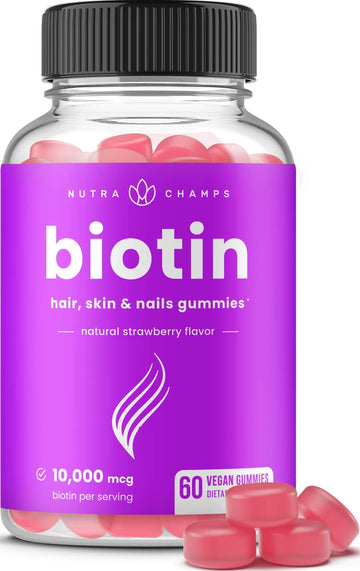 NutraChamps Biotin Gummies 10000mcg [High Potency] NutraChampsAu supplements