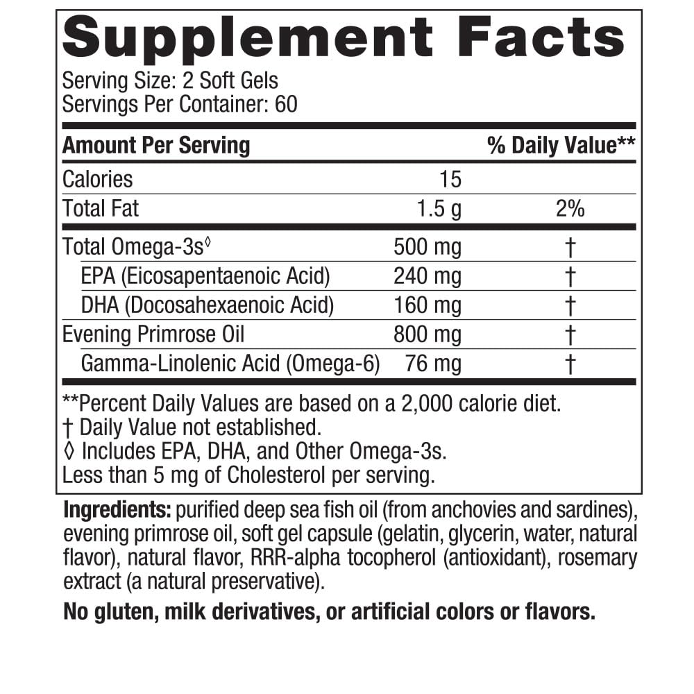 Nordic Naturals Omega Woman, Lemon - 120 Soft Gels - 500 mg Omega-3 + 800 mg Evening Nordic NaturalsUS supplements