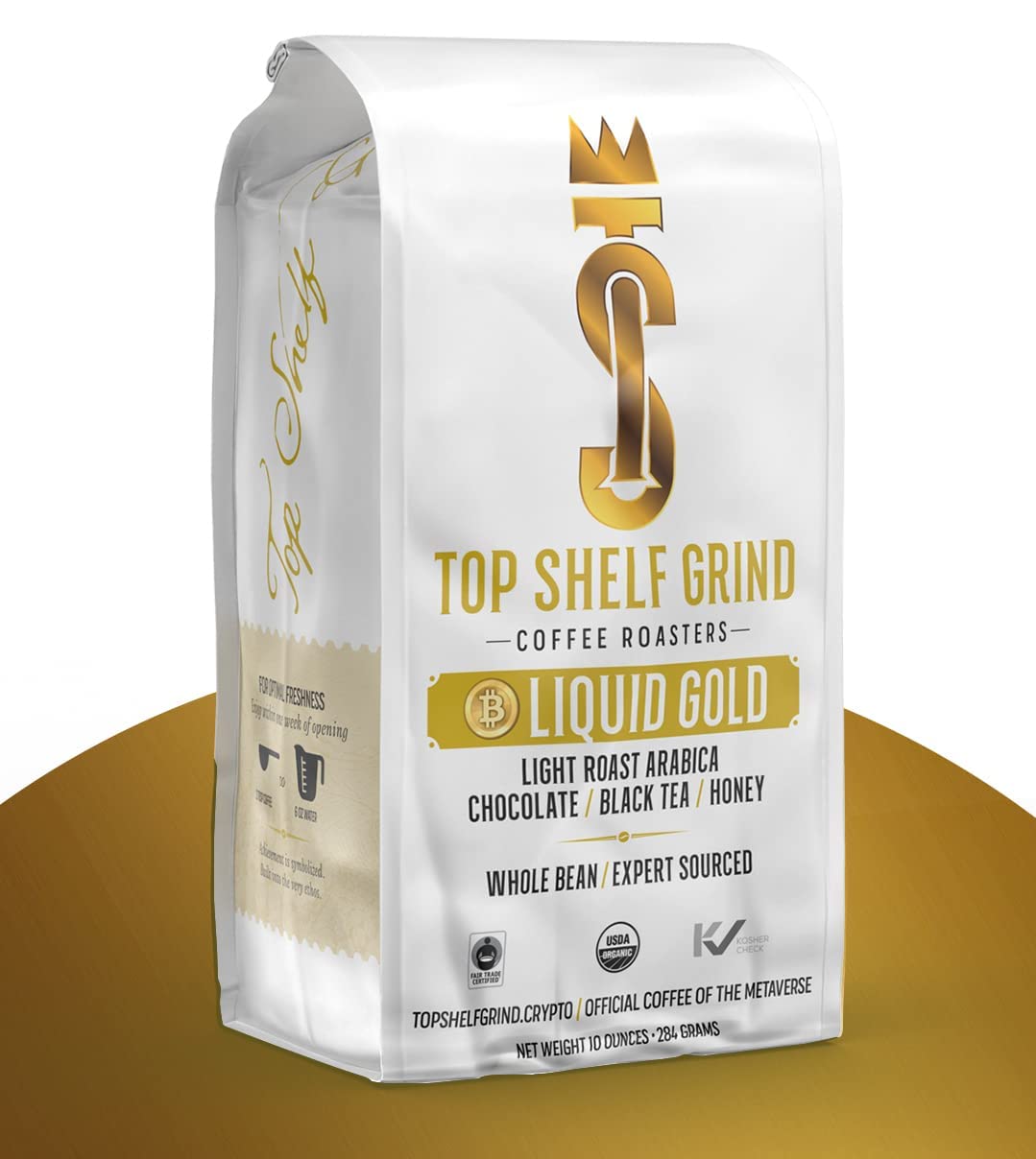 Organic Light Roast Whole Bean Coffee, The Best Espresso Beans from Peru Join Top Shelf GrindUS supplements
