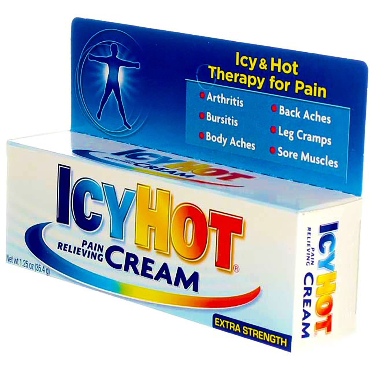ICY Hot Pain Relieving Cream 1.25 Ounce Extra Strength (37ml) (2 Pack) Icy HotAu supplements