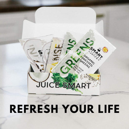 SMART Pressed Juice 3-Day Organic Juice Cleanse | Healthy Detox Program | Vegan Vanilla Protein SMART PressedUS supplements