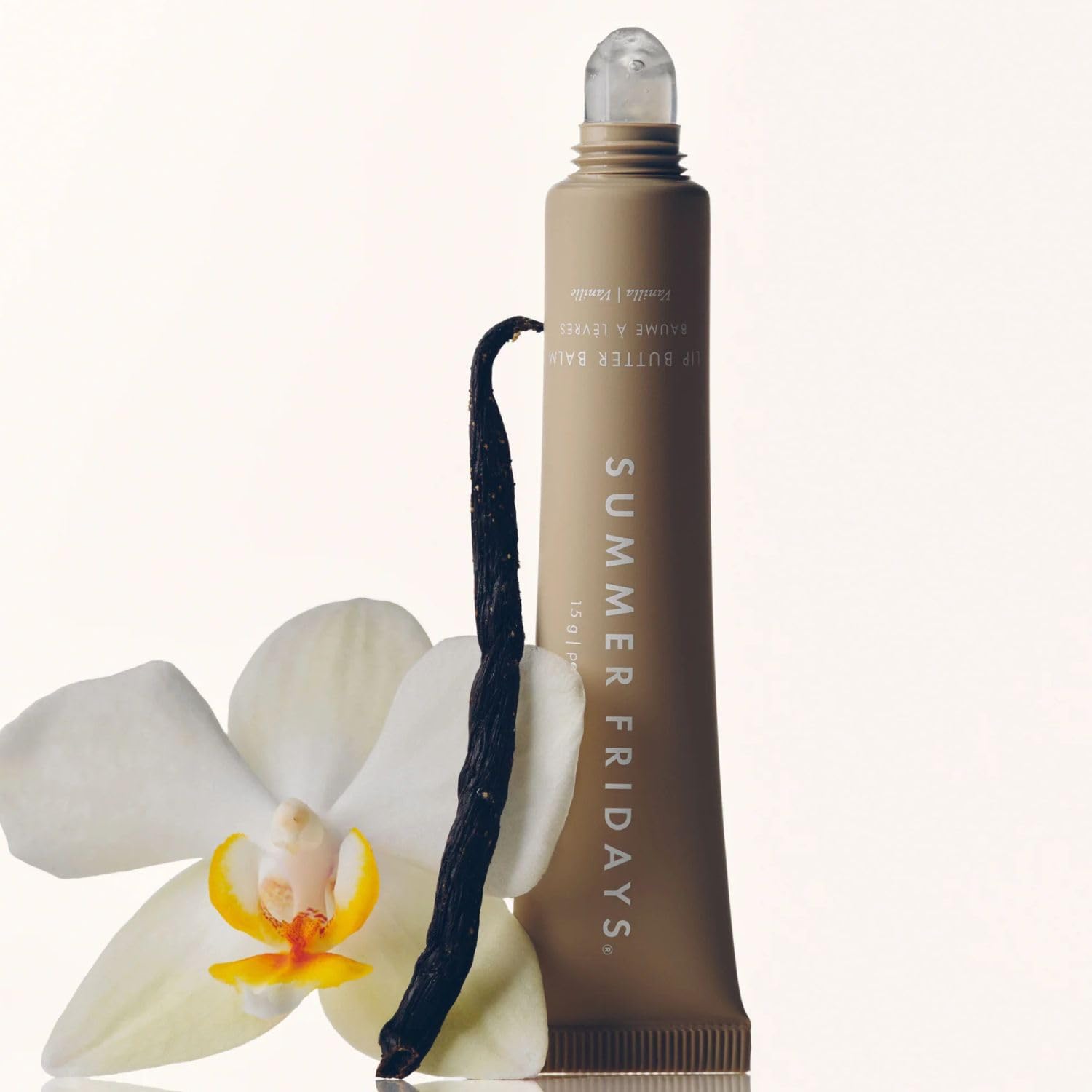 Summer Fridays Lip Butter Balm - Conditioning Lip Mask and Lip Balm for Instant Moisture, Shine and Hydration - Sheer-Tinted, Soothing Lip Care - Vanilla (.5 Oz) Summer FridaysAu supplements