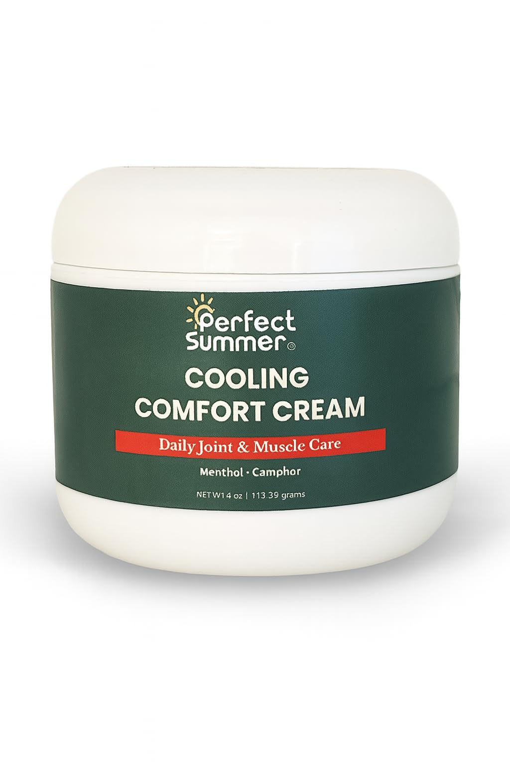 Perfect Summer Cooling Comfort Cream – Muscle Rub & Joint Care – Cooling Relief for Back, Neck, Shoulders & Knees – Non-Greasy, Fast-Absorbing Topical Cream, 4 oz GenericAu supplements
