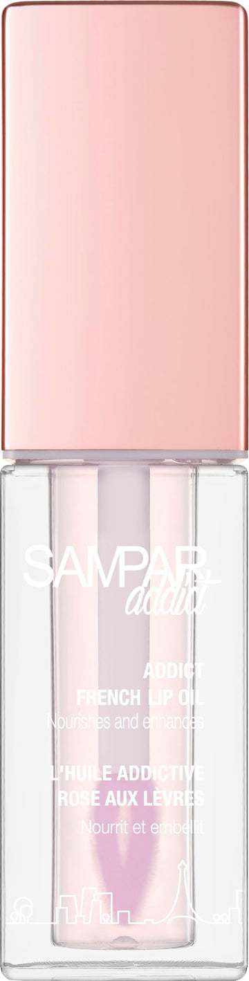 Sampar Addict French Oil with Sponge Applicator - Korean Beauty Perfect for Lip Oils & Glosses | Rosehip, Rare Beauty Tinted Lip Oil, Broadway Vita-Lip Gloss, Saie Glossy Bounce, SamparAu supplements