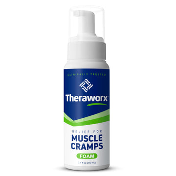 Theraworx Relief for Muscle Cramps Foam Fast-Acting Muscle Spasm, Leg Soreness with Magnesium Sulfate - 7.1 oz - 1 Count TheraworxAu supplements