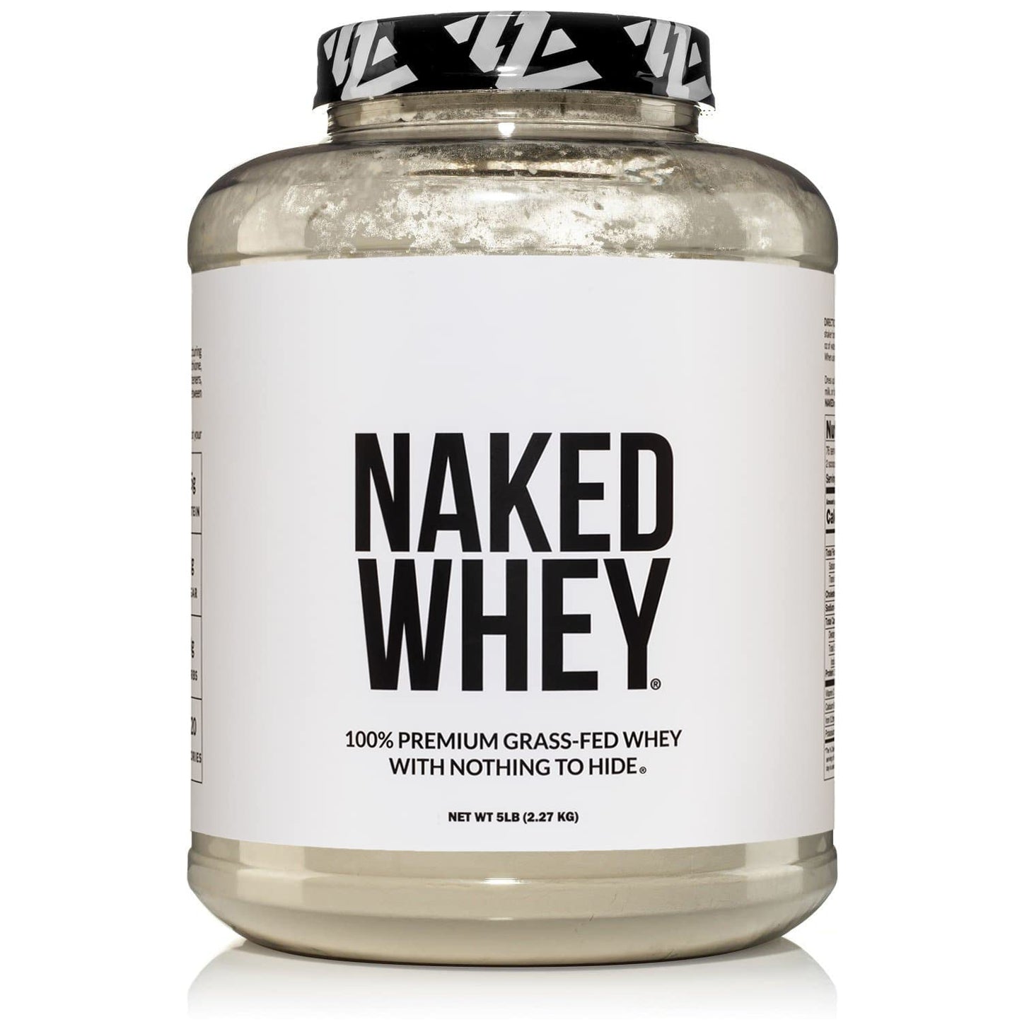 NAKED WHEY 5LB 100% Grass Fed Unflavored Whey Protein Powder - US Farms NAKEDUS supplements