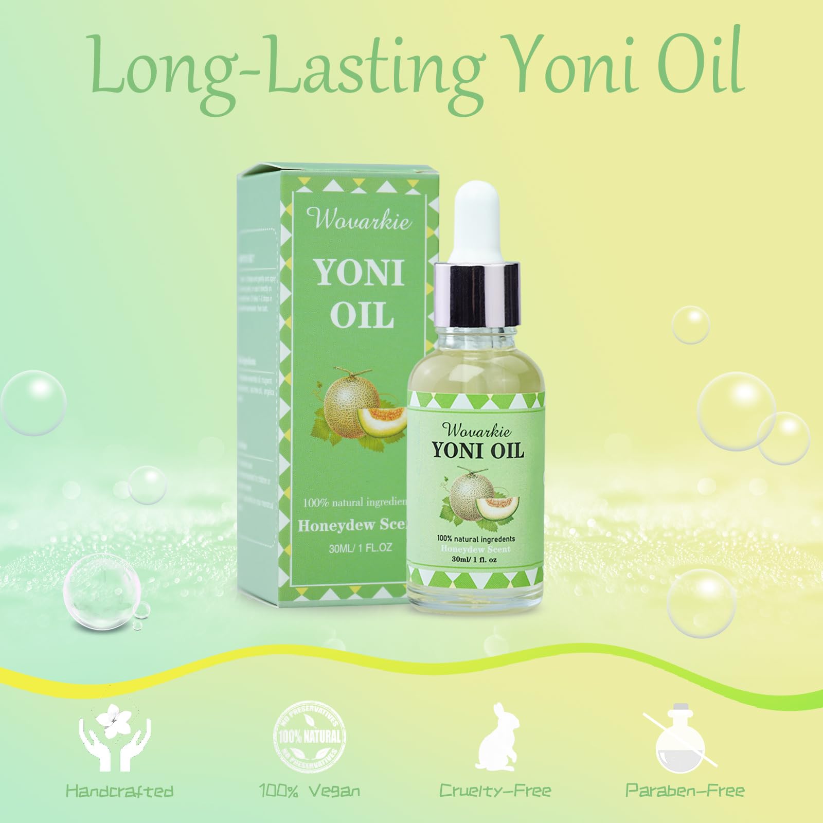 2 Packs Yoni Oil for Women, 1 fl oz/30 ml Feminine Oil Intimate Deodorant for Women, Restores Ph WovarkieAu supplements