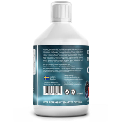 4 Pack Marine Collagen 2.2 Liquid 10000mg Sugar Free Ready to Drink Berry Flavour Best4GroupUS supplements