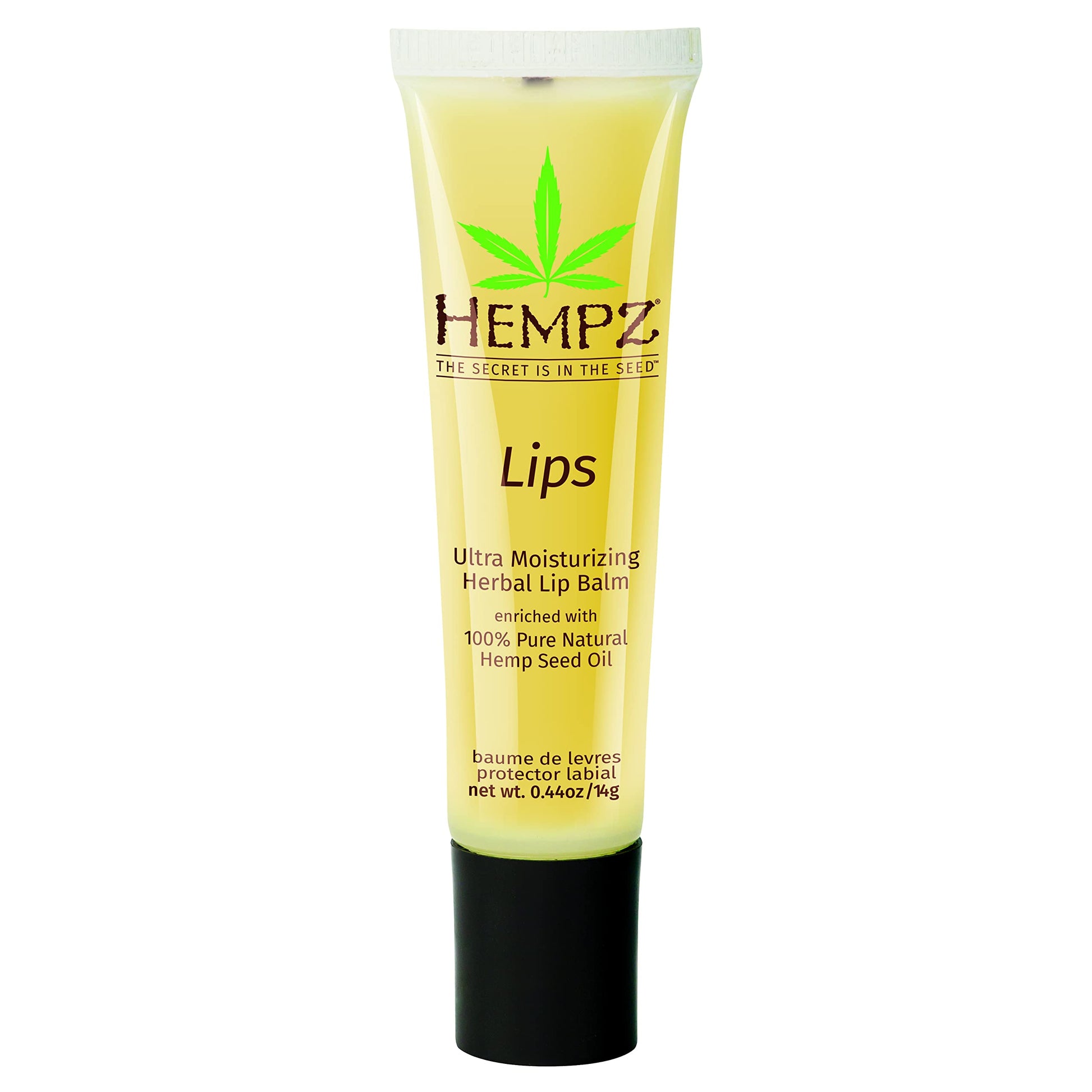 HEMPZ Herbal Ultra Moisturizing Lip Balm - Lip Treatment for Dry Cracked Lips, Provides Hydration and Nourishment for Men and Women - Premium, 100% Pure Natural Hemp Seed Oil - .44 oz HempzAu supplements