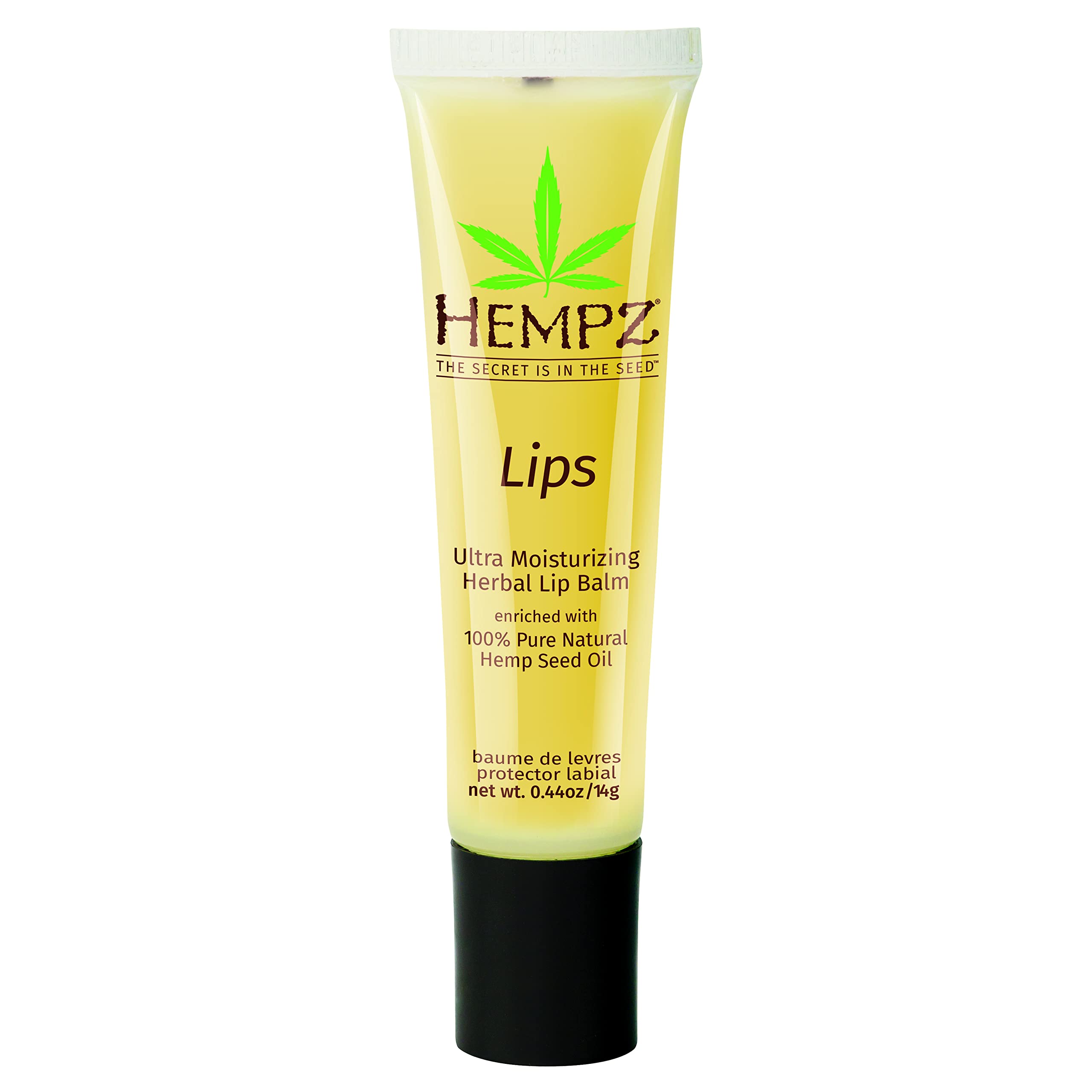 HEMPZ Herbal Ultra Moisturizing Lip Balm - Lip Treatment for Dry Cracked Lips, Provides Hydration and Nourishment for Men and Women - Premium, 100% Pure Natural Hemp Seed Oil - .44 oz HempzAu supplements