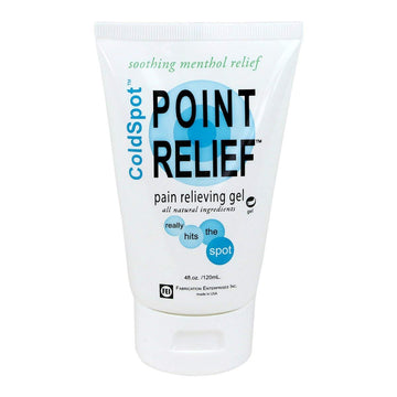 Point Relief ColdSpot Topical Pain Relief, 12% - 0.06% Strength Capsaicin/Menthol Topical Gel 4 oz, 11-0730-1 - Sold by: Pack of One Point Relief ColdSpotAu supplements