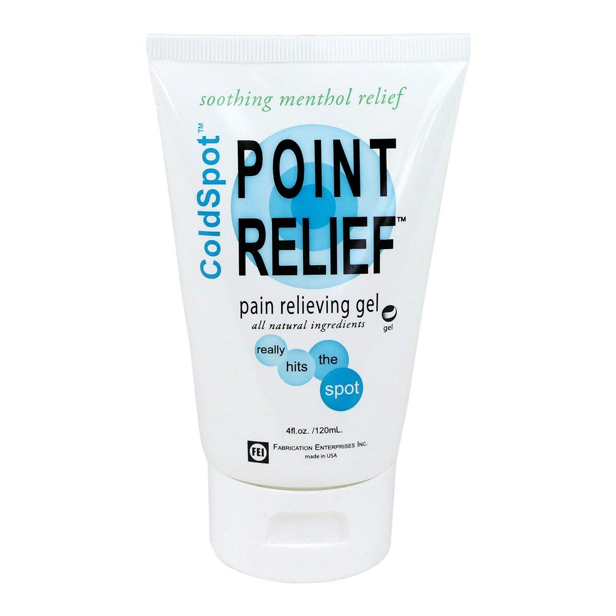 SPECIAL PACK OF 3-Point Relief© ColdSpot© Pain Relief Gel 4oz Tube BSVIAu supplements