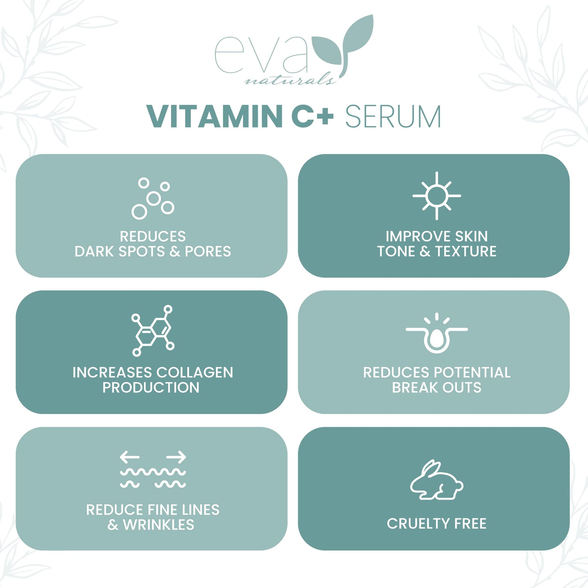 Vitamin C Serum for Face - Vitamin C Facial Serums with Hyaluronic Acid, Retinol Eva NaturalsAu supplements