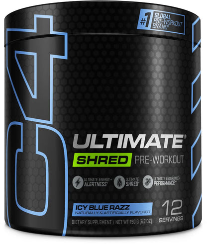 Cellucor C4 Ultimate Shred Pre Workout Powder, Fat Burner for Men & Women, Metabolism CellucorUS supplements