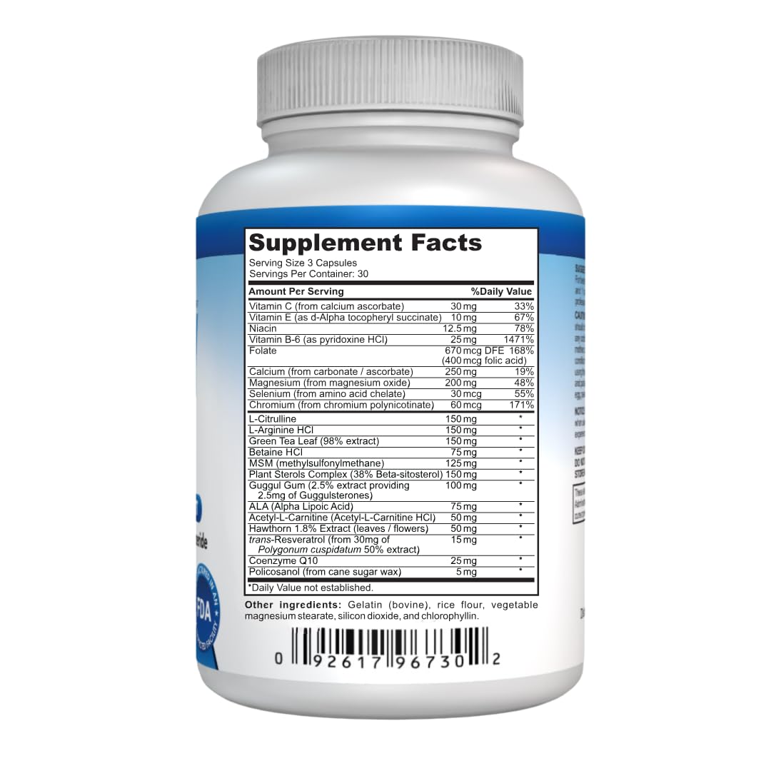 NutraPro Healthy Heart - Heart Health Supplements & Arteries Support .Healthy Cholesterol and Triglyceride. GMP Certified. NutraProAu supplements