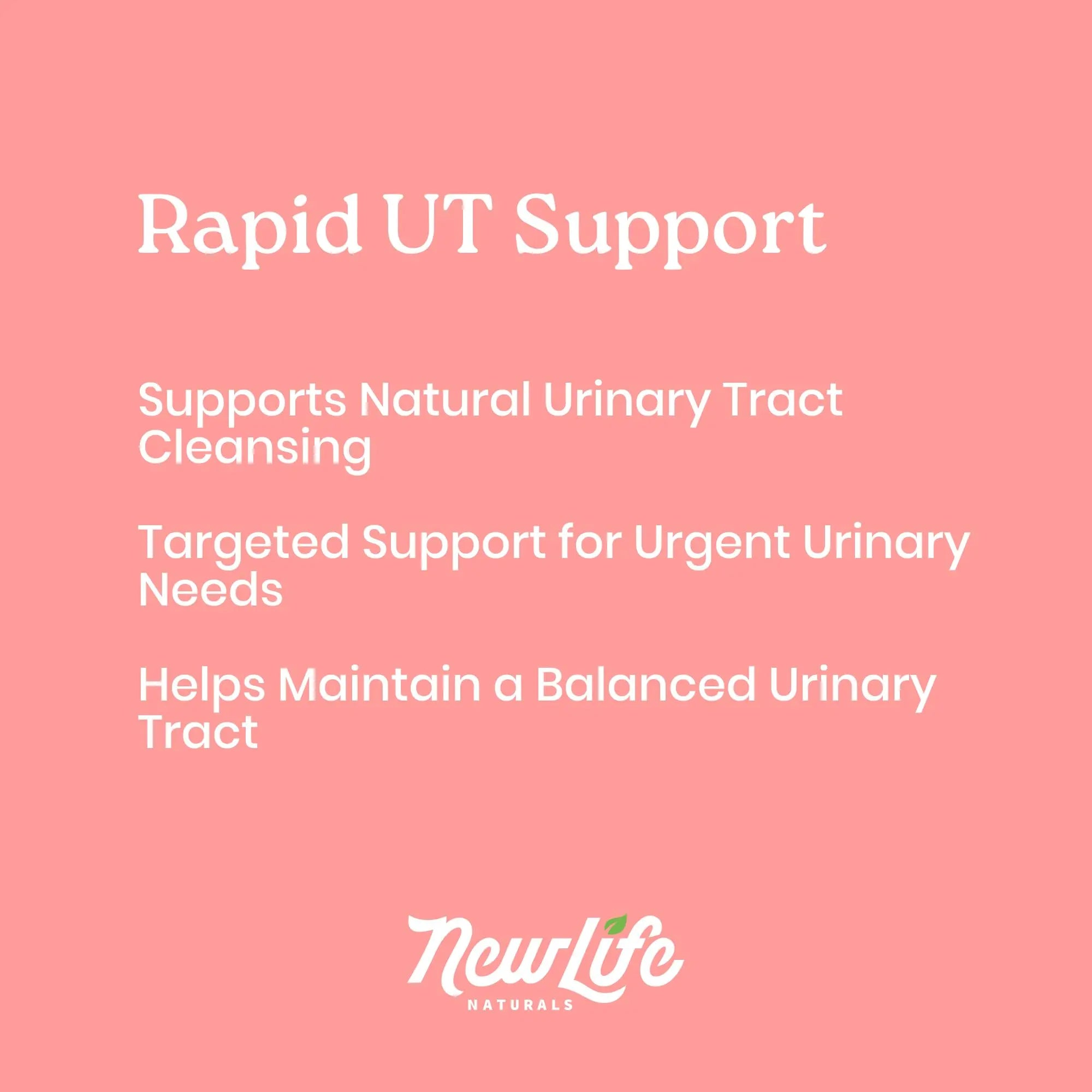NewLife Naturals UT Revive with D Mannose Powder – UT Support for Urgency, Natural Urinary Tract Health for Women - with Cranberry, Blueberry & Botanicals – Short Term Potent Formula - 10 Servings NewLife NaturalsAu supplements