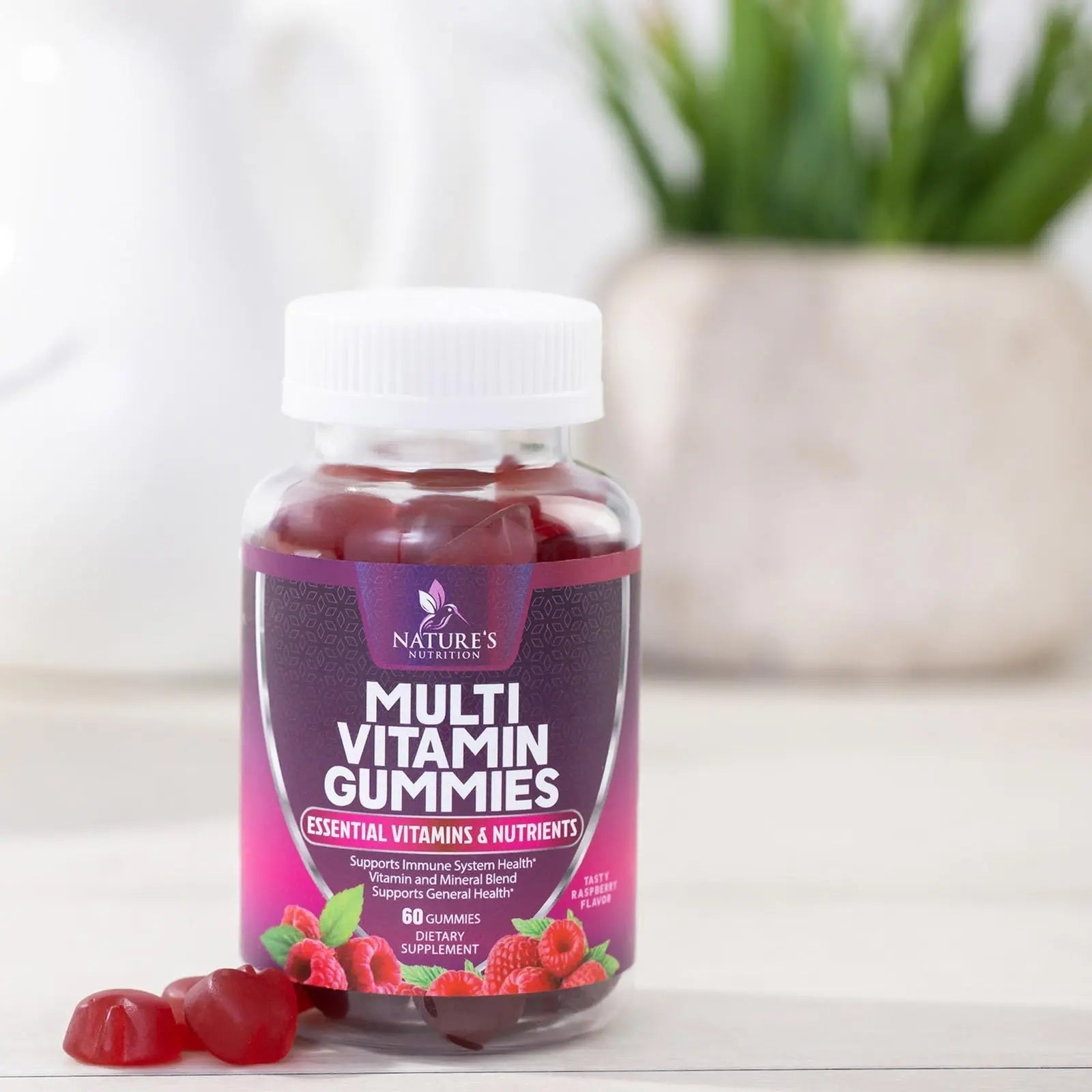 Multivitamin Gummies for Adult with Vitamins A, C, D, B12 - Gummy Multivitamins for Daily Nutritional Support Nature's NutritionAu supplements
