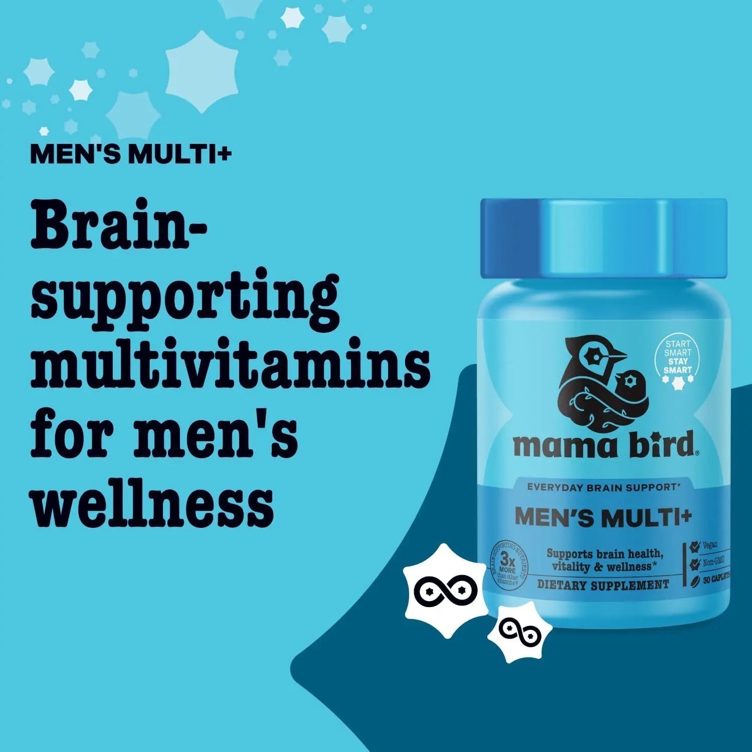Best Nest Wellness Men's Multi Plus - Daily Multivitamin for Brain & Energy Health Support - Daily Multivitamin for Men Best Nest WellnessAu supplements