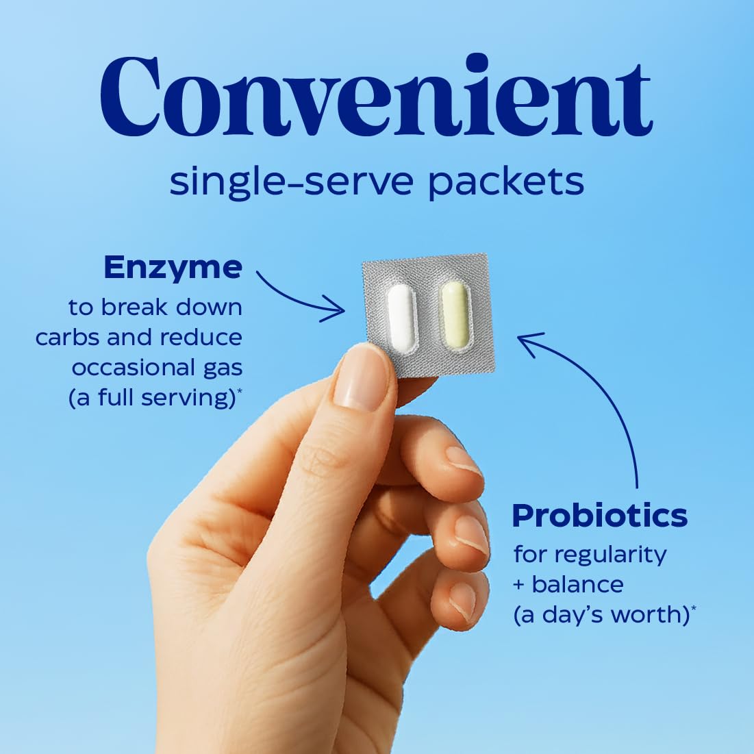 Enzymedica Dinner Duo for Gas & Bloating – Probiotics + Digestive Enzyme Packets for Occasional Gas, 30B CFU of 7 Live Strains, Vegetarian – 30 Daily Packs EnzymedicaAu supplements
