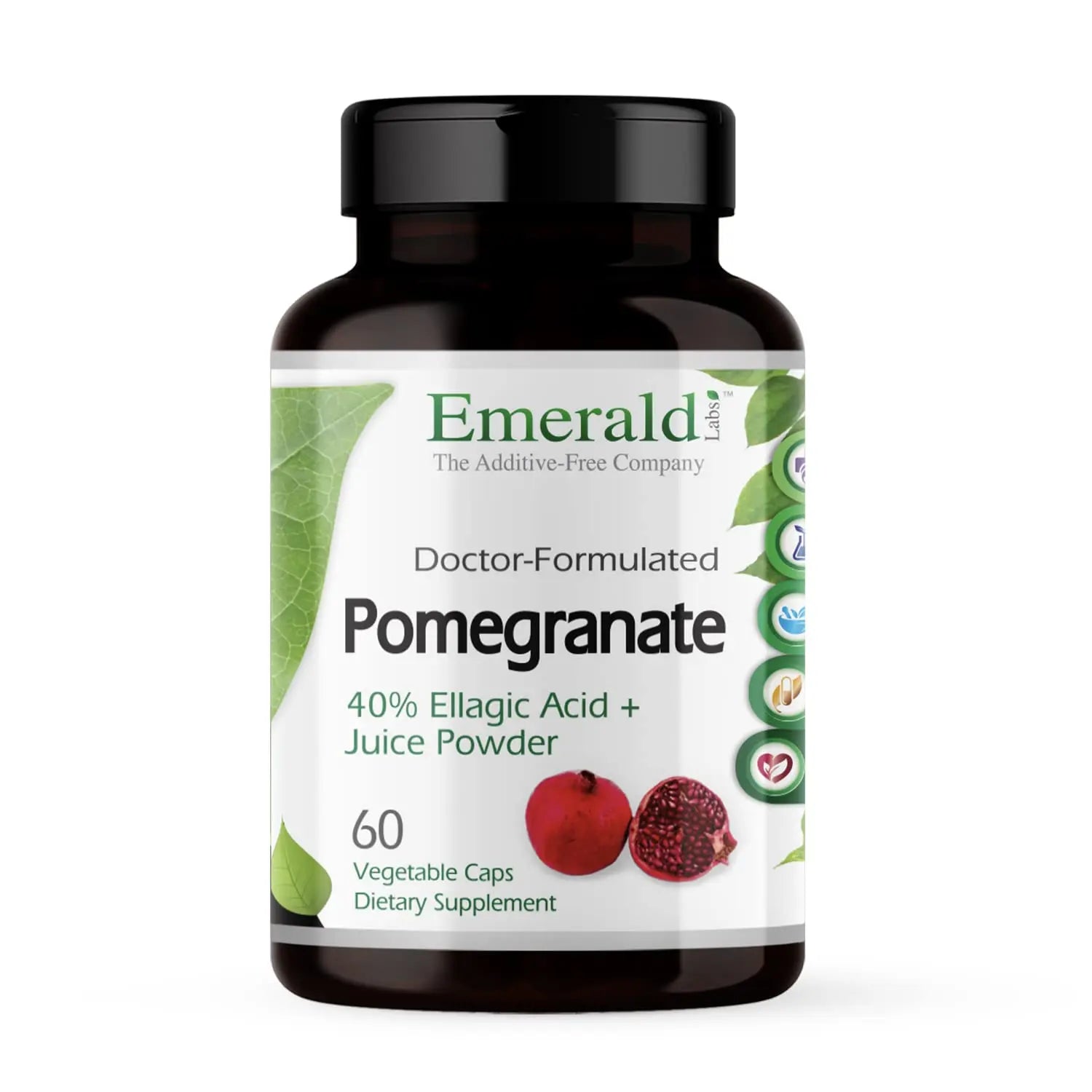 EMERALD LABS Cholesterol Health (90 Caps) & Pomegranate Extract (60 Caps) - Supports Heart Health & Immune Function - Gluten Free & Vegan EMERALD LABSnz supplements