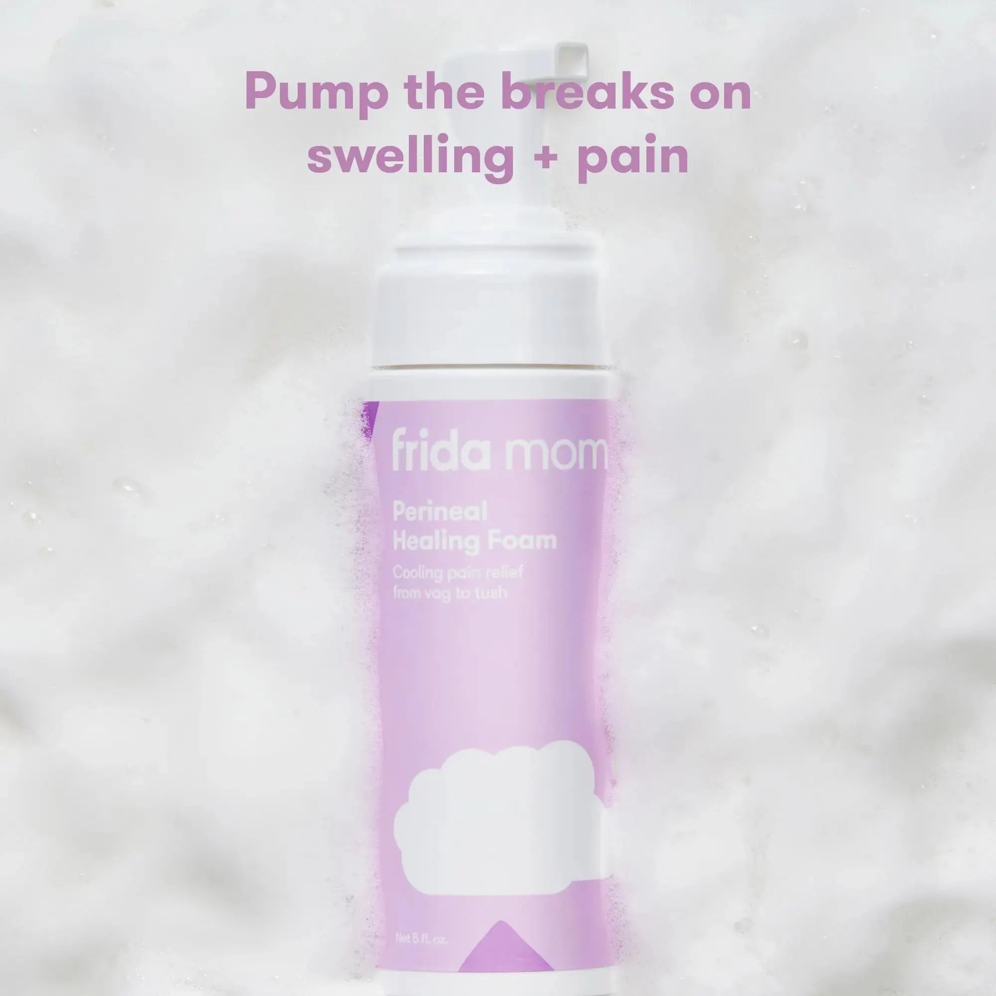 Frida Mom Witch Hazel Perineal Healing Foam for Postpartum Care, Cooling Pain Relief and Hemorrhoid Treatment, 5 Fl Oz Frida MomAu supplements