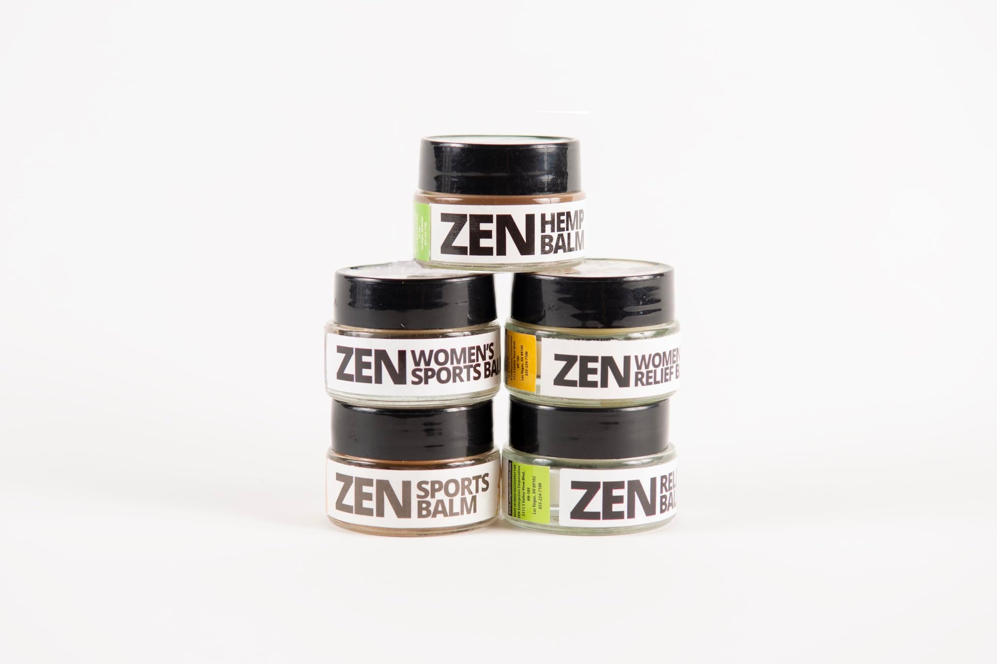ZEN Variety Pack – Plant-Based Topical Balm Collection – Includes Relief, Sports, Women’s Sports, Women’s Relief & Hemp – 0.7 oz Each – #TrustedByLegends ZENAu supplements