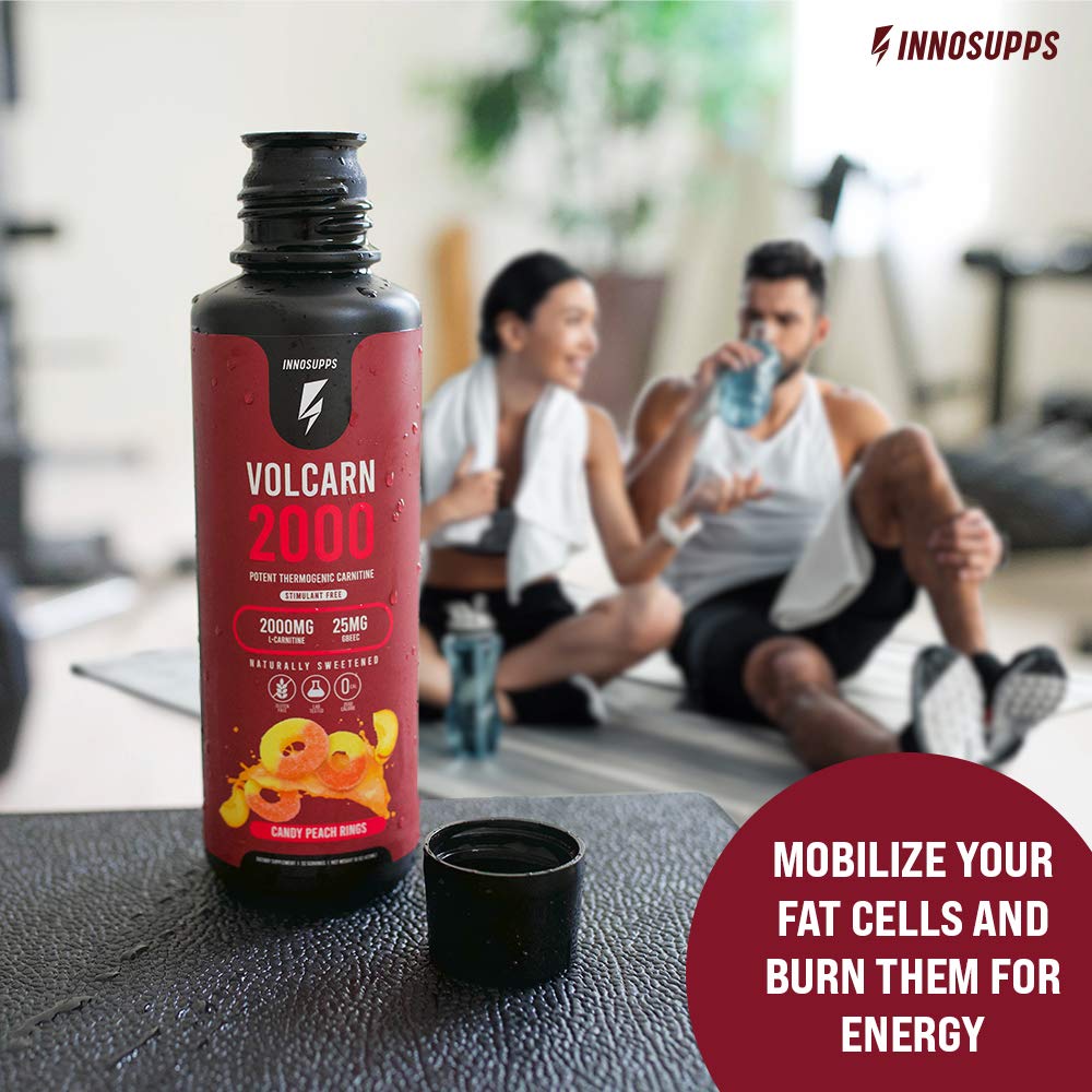 InnoSupps Volcarn 2000 - Advanced Fat Burning Liquid | L-Carnitine,GBEEC, Boost Energy InnoSuppsAu supplements