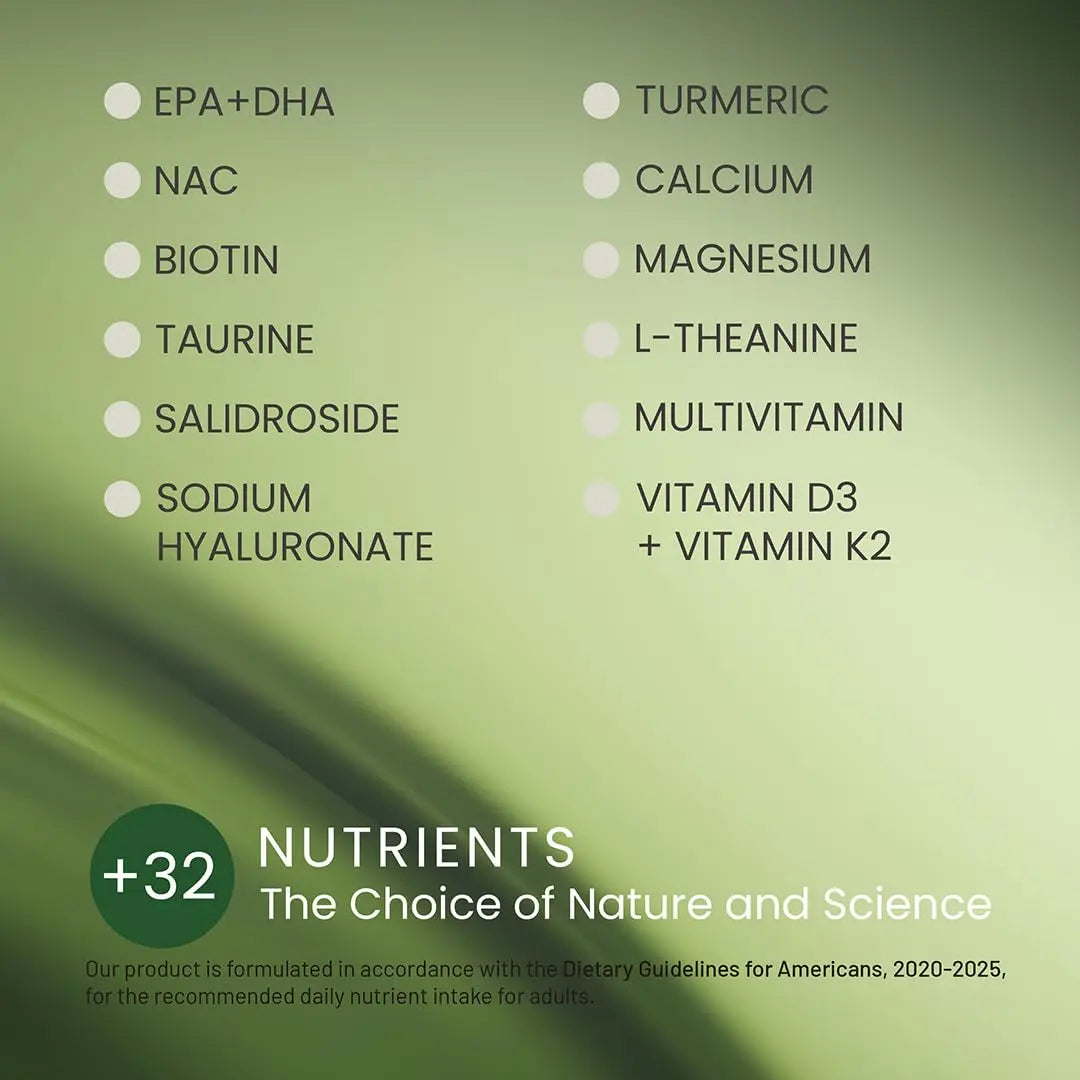 NEUMINA Multivitamin for Women, All-in-One Vitamin Packs for Hair Skin and Nails, Energy Producton, Bone Health, Stress Relief NEUMINAAu supplements