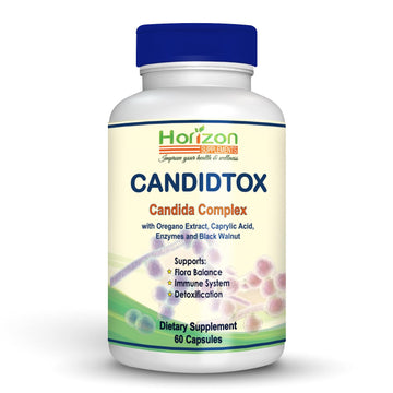 Candida Cleanse Support and Detox with Natural Herbs, probiotics and Oregano Oil Horizon SupplementsAu supplements