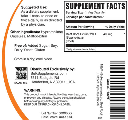 BULKSUPPLEMENTS.COM Beet Root Extract Capsules - Beet Root Supplements, Beet Root BULKSUPPLEMENTS.COMUS supplements